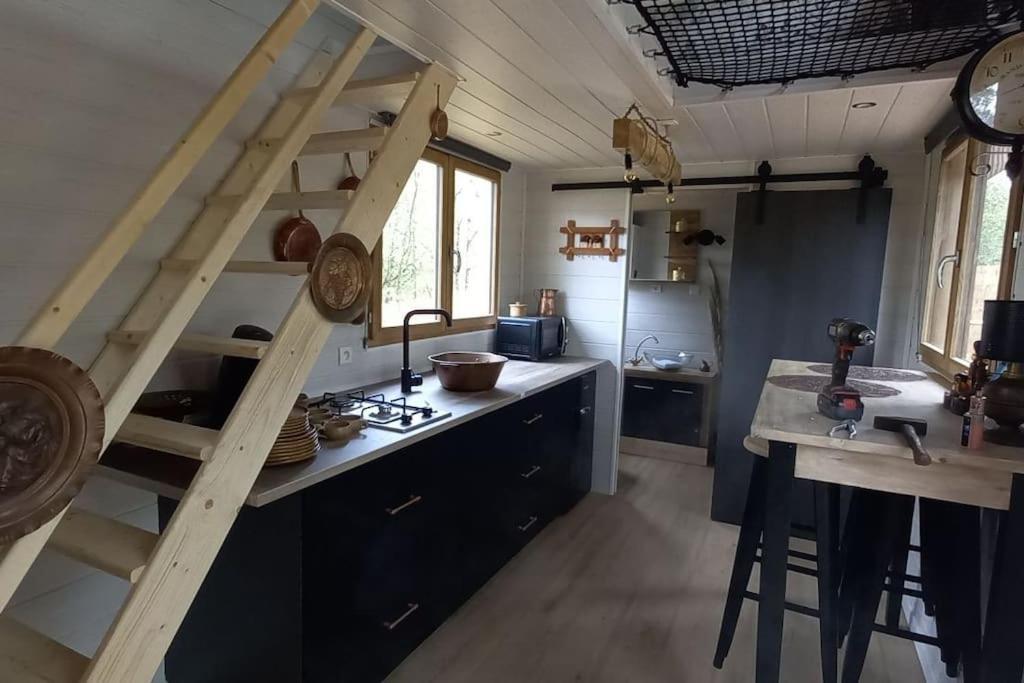 Mini Maison Tiny House Et Son Bain Nordique Figeac
