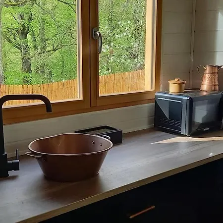 Mini Maison Tiny House Et Son Bain Nordique Figeac Exterior foto