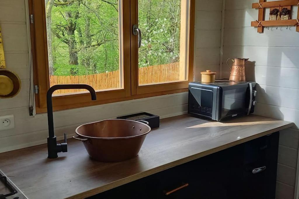 Vakantiehuis Mini Maison Tiny House Et Son Bain Nordique *