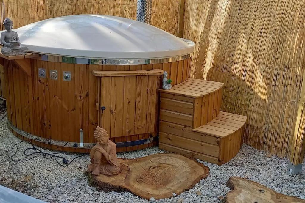 Mini Maison Tiny House Et Son Bain Nordique *